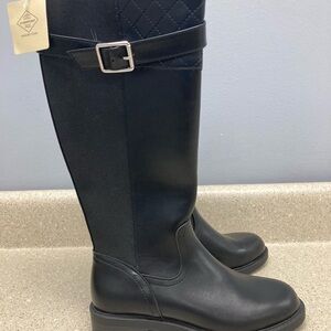 St. John's Bay Black Over the Knee Boots